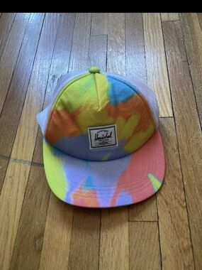 Herschel Supply Co. Brand Kids / Boys Tie-Dye Multi-Colored Trucker Hat,MINT